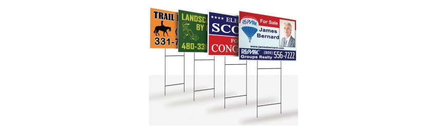 Yard Signs Full Color 